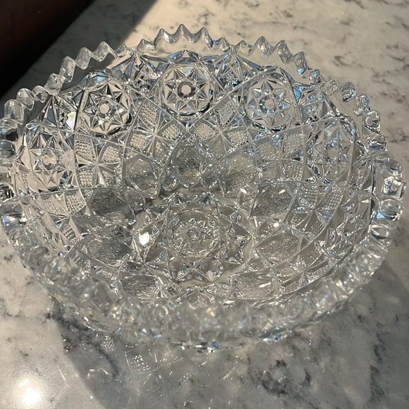 Vintage Glass Bowl - Picture 2 of 5
